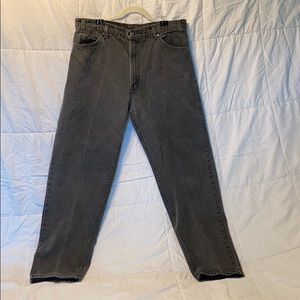 Levis Vintage 550 Faded Black Jeans